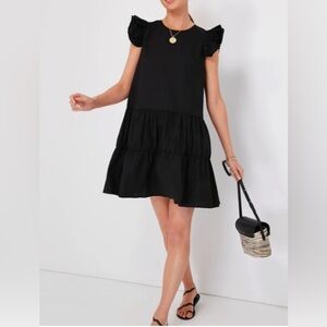 Pomander Place (Tuckernuck) Corrine Flutter Sleeve dress. Size S